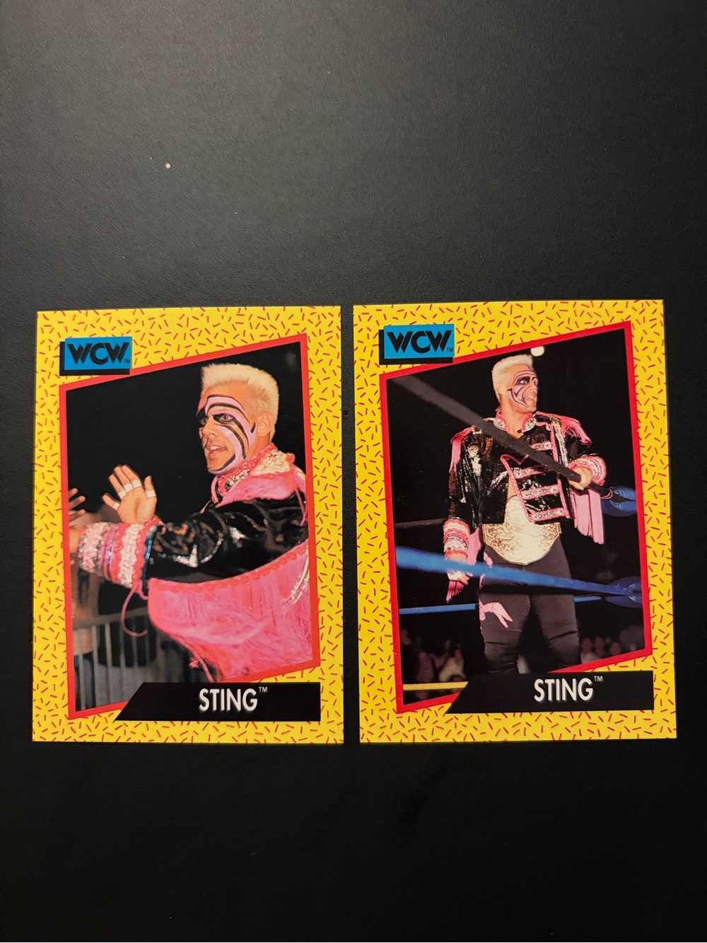 All 2 Sting 1991 Impel WWE WCW Rookie RC Wrestling Card